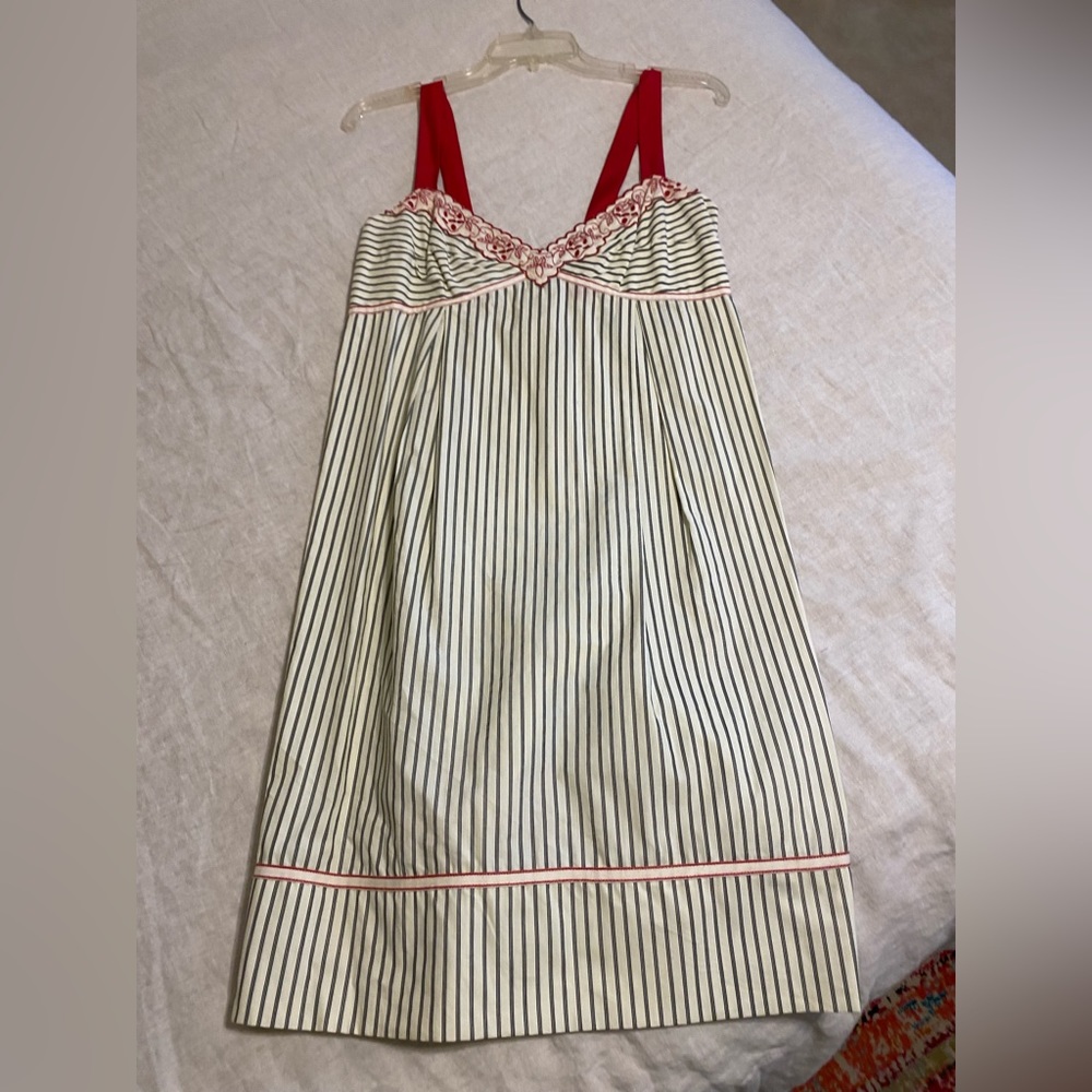 Freesia Striped Babydoll dress